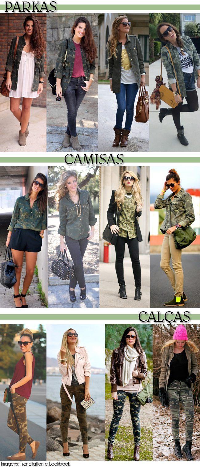 militar parkas - camisas - calças